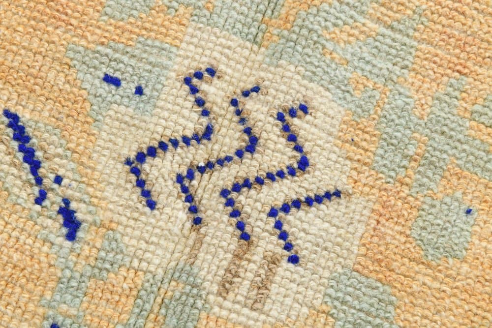 Dywan 263x158 cm, beżowy, wełna, Turcja, lata 60. - 221970