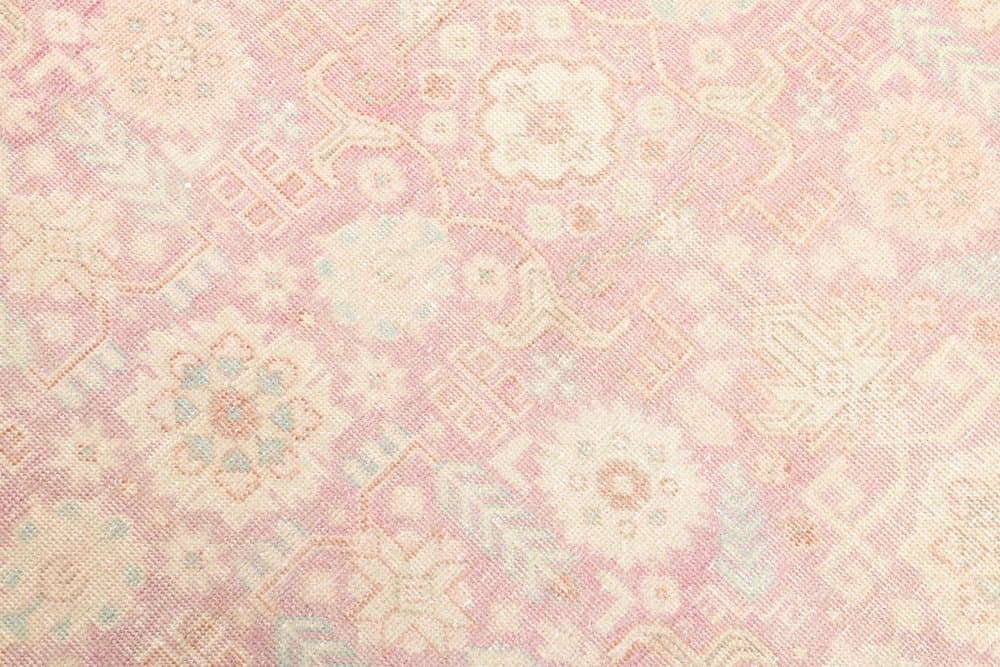 Chodnik 371x92 cm, beżowy, wełna, Turcja, lata 60. - 221958