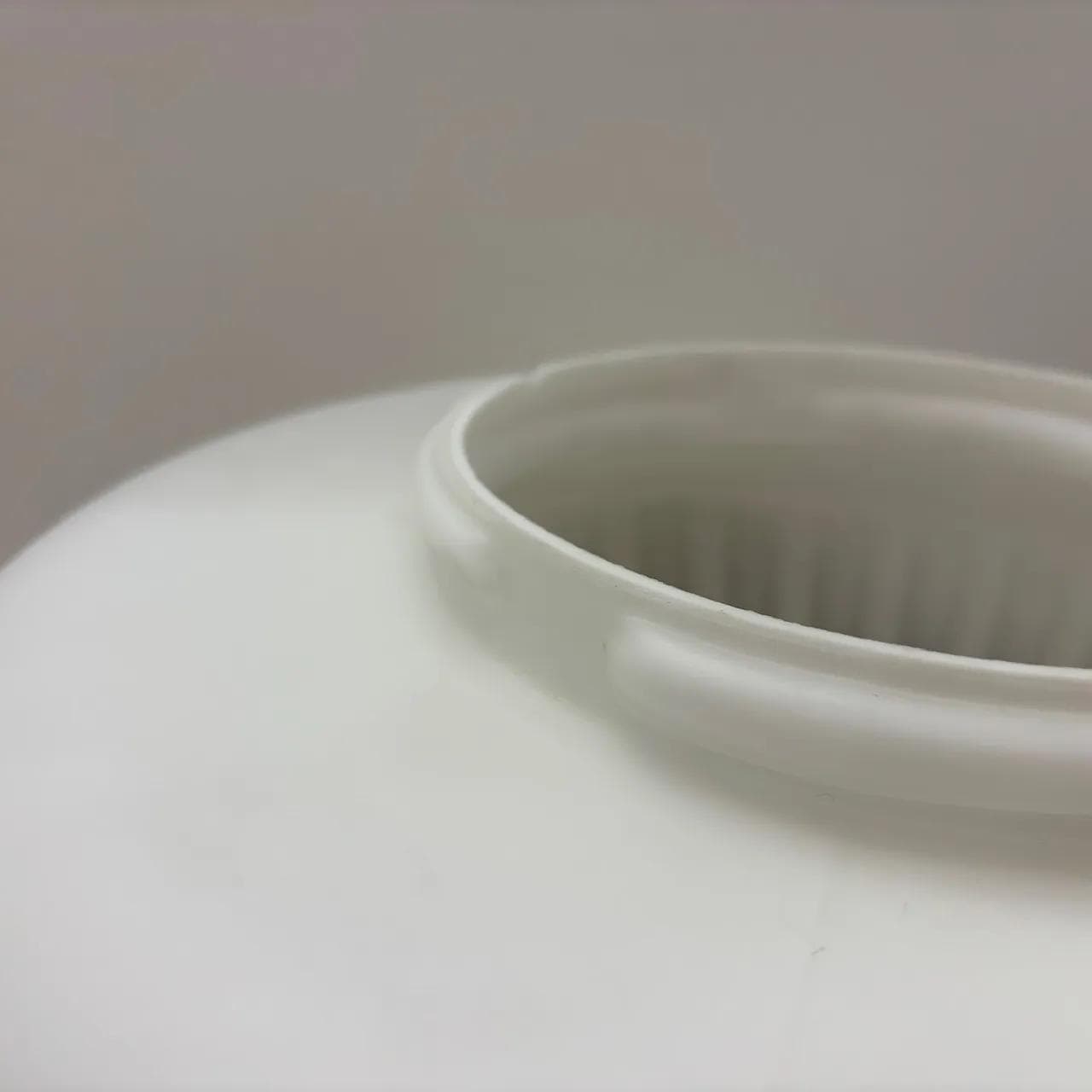 Kinkiet, plafon, biały, szkło opalowe, bakelit, Staff Leuchten, Niemcy, lata 70. - 16107