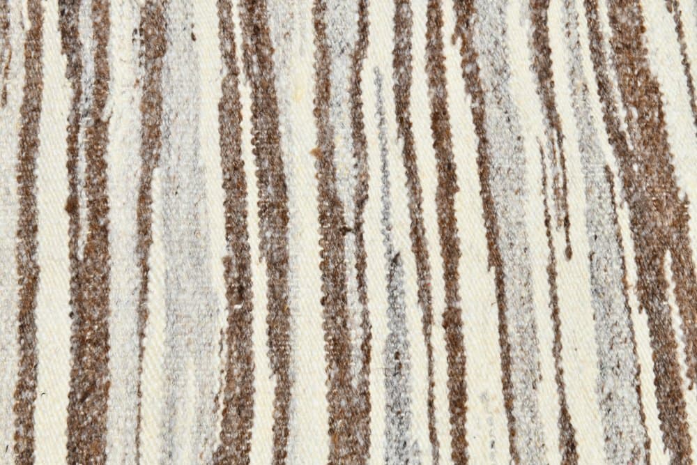 Kilim 418x285 cm, beżowy, brązowy, wełna, Turcja, lata 70. - 221751