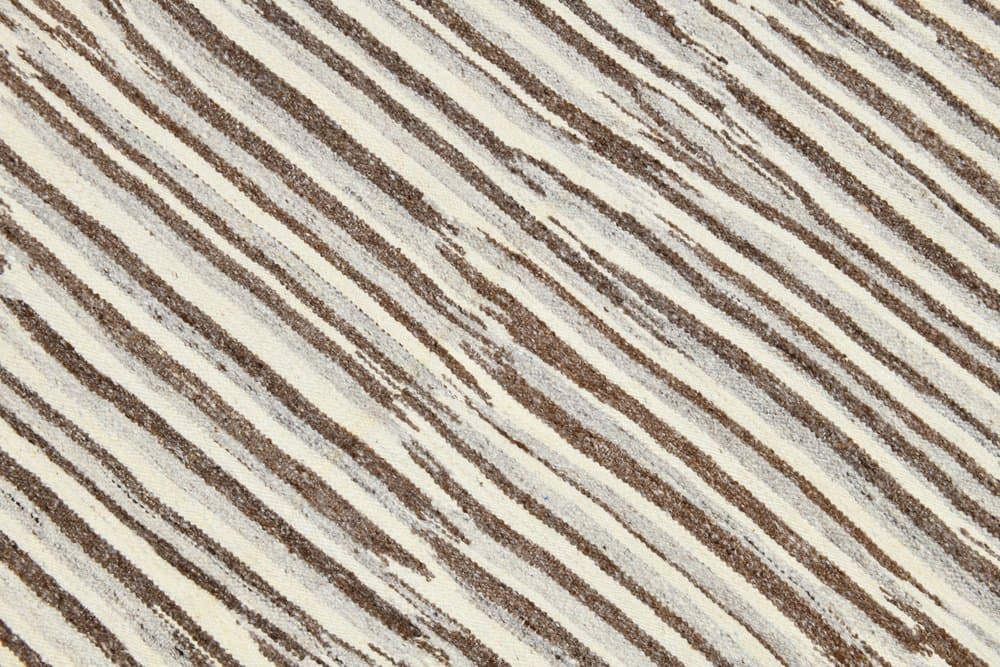 Kilim 418x285 cm, beżowy, brązowy, wełna, Turcja, lata 70. - 221748