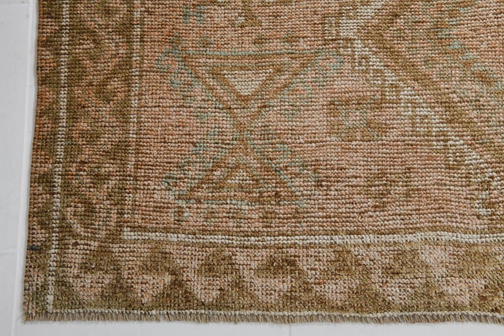 Dywan 156x322 cm, brązowy, wełna, Turcja, lata 60. - 221661