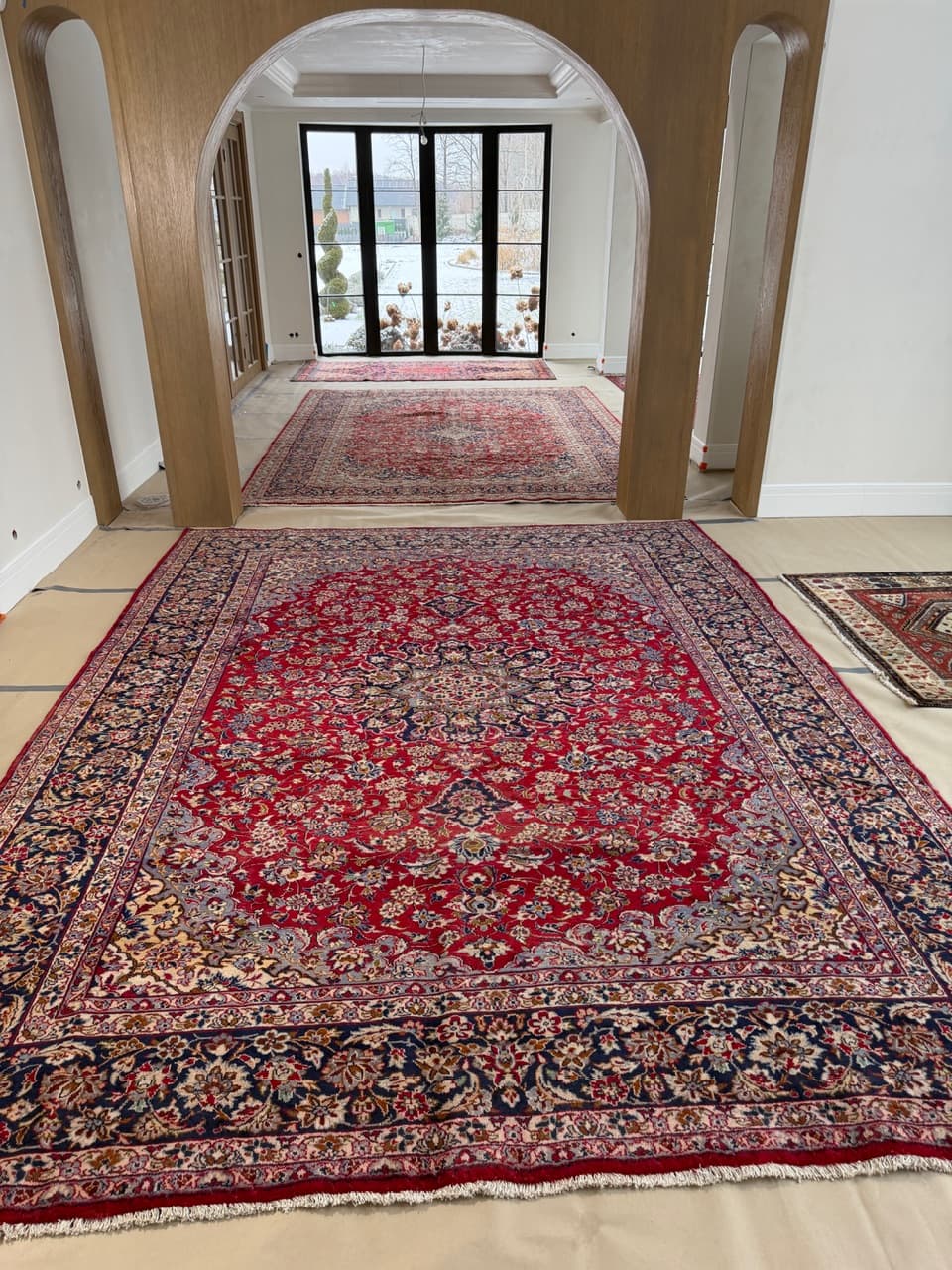 Dywan Keshan 400x300 cm, multikolor, wełna, Iran - 222098