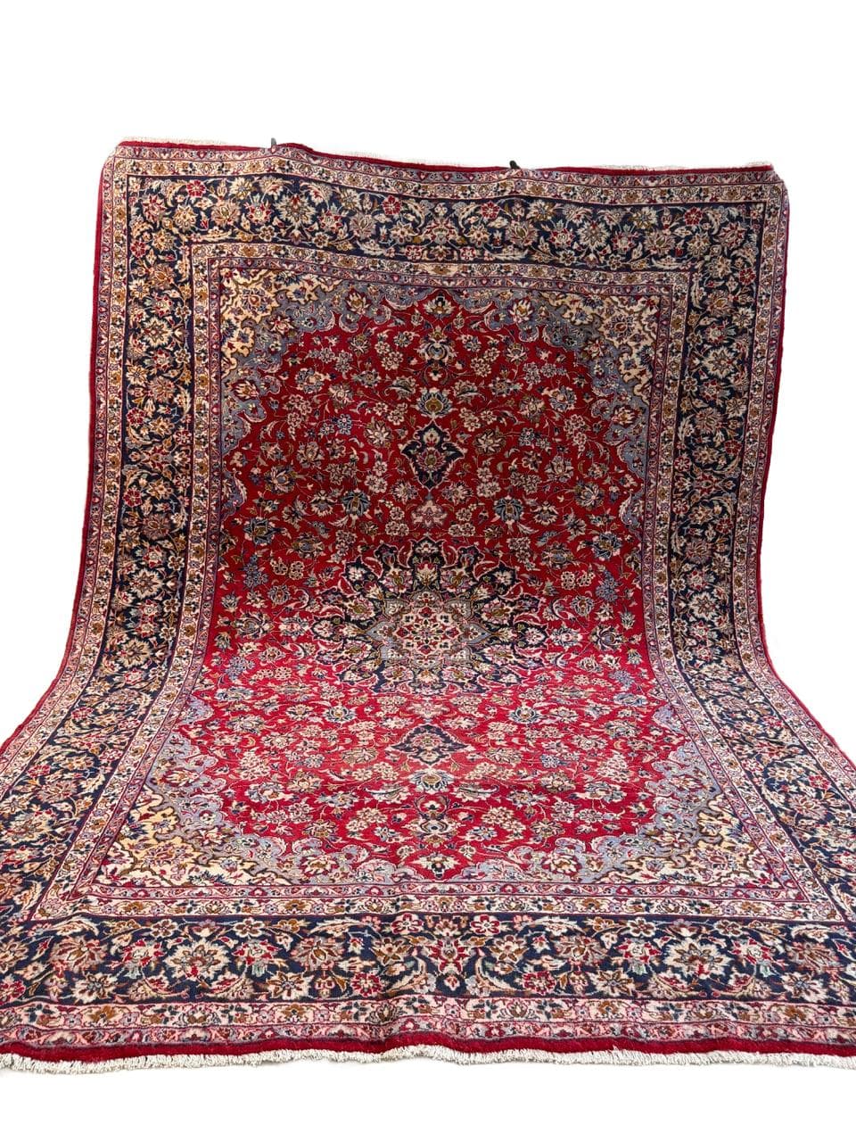 Dywan Keshan 400x300 cm, multikolor, wełna, Iran