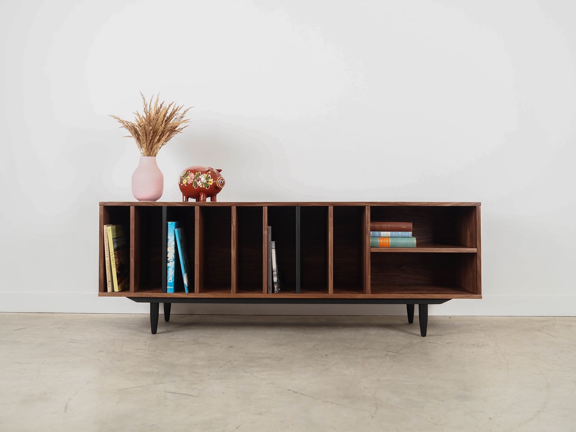 Sideboard, orzech ciemny, lata 60. - 222226