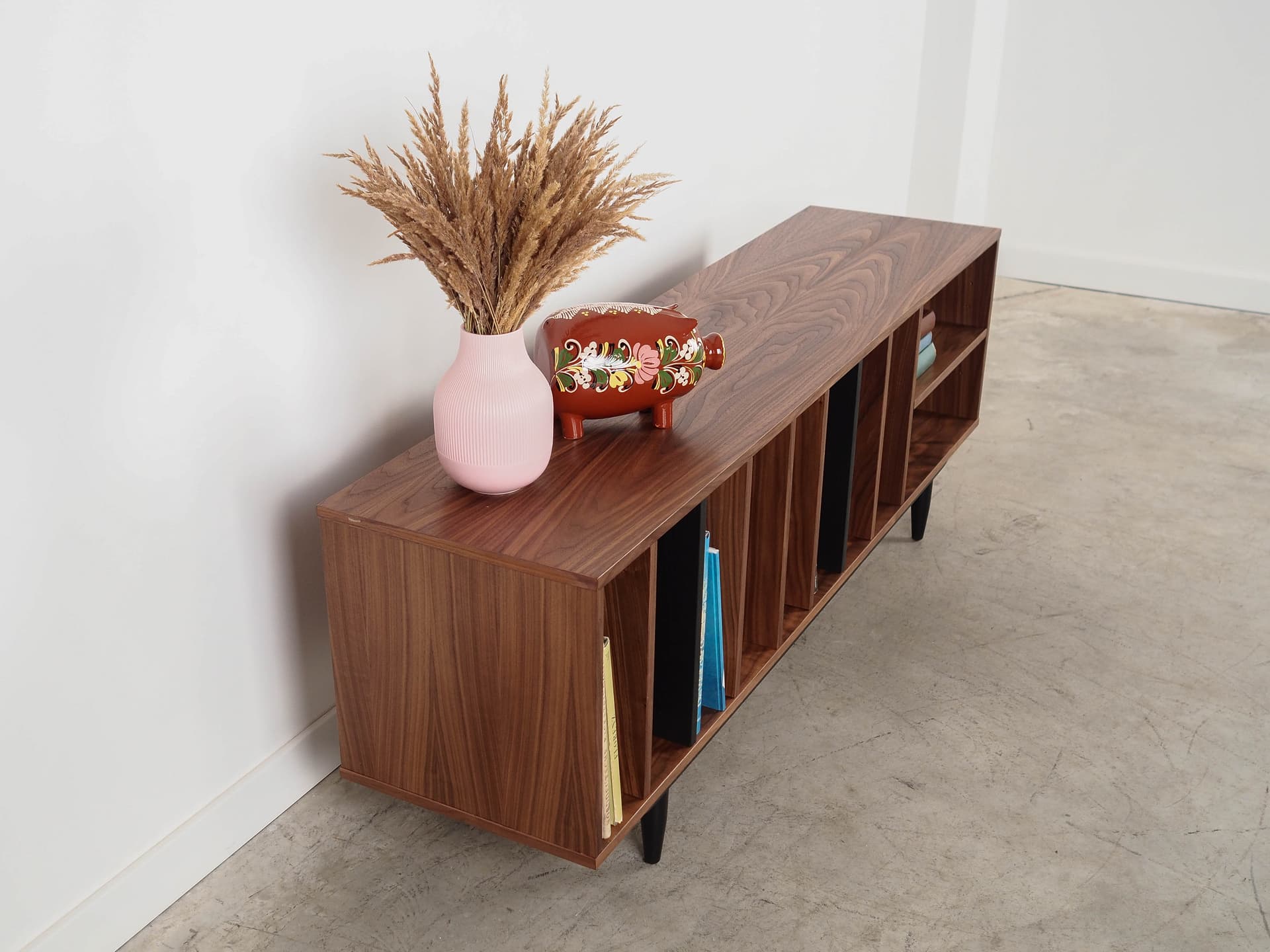 Sideboard, orzech ciemny, lata 60. - 222231