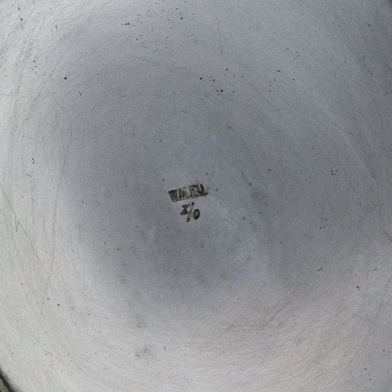 Dzban na wino, kryształ transparentny, mosiądz, WMF, Niemcy, XIX wiek - 222251