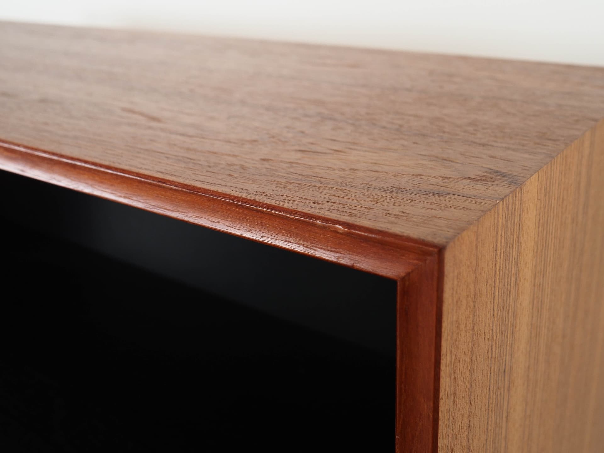 Regał, teak brązowy, Dania, lata 70. - 222292