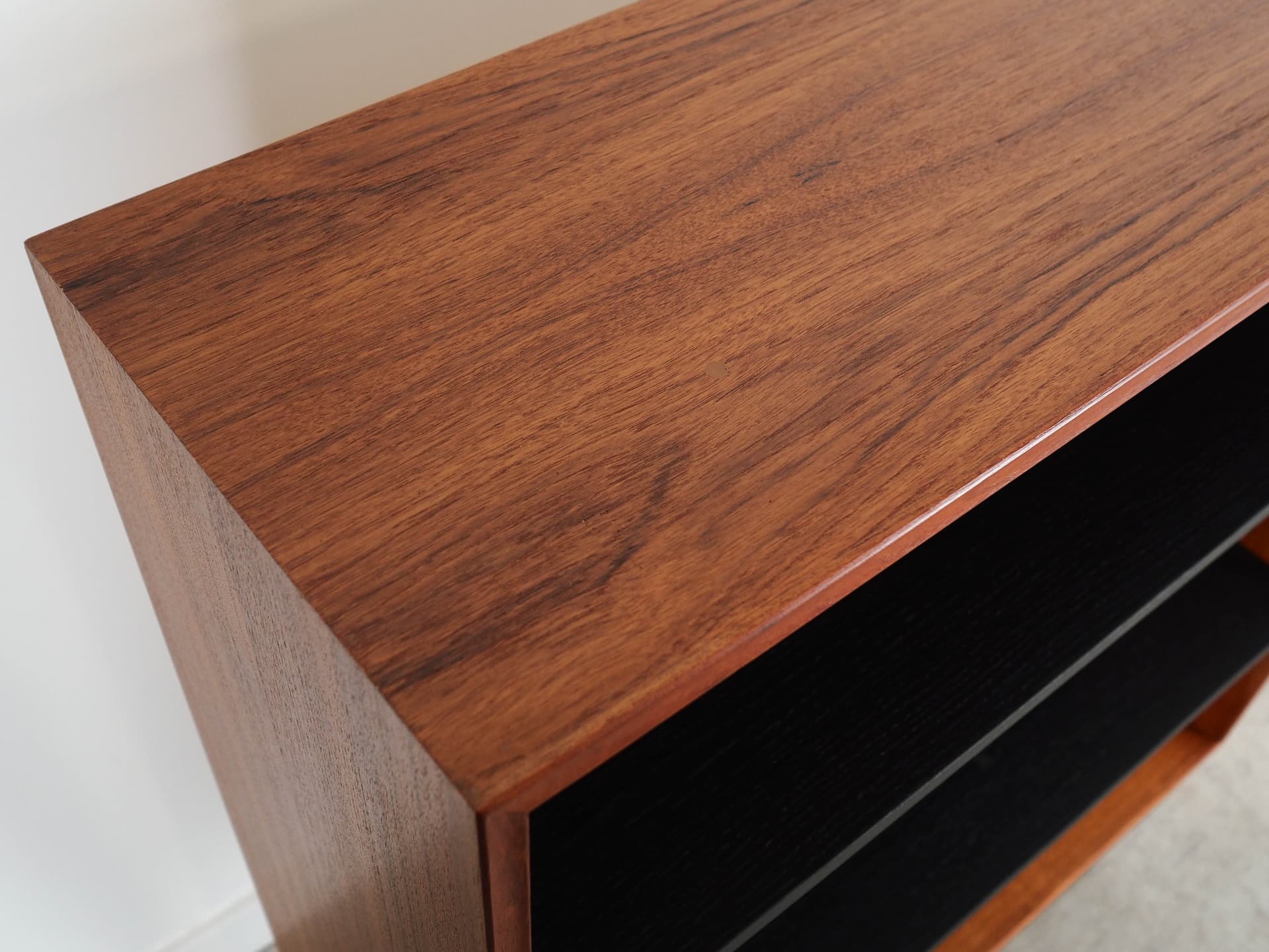 Regał, teak brązowy, Dania, lata 70. - 222298