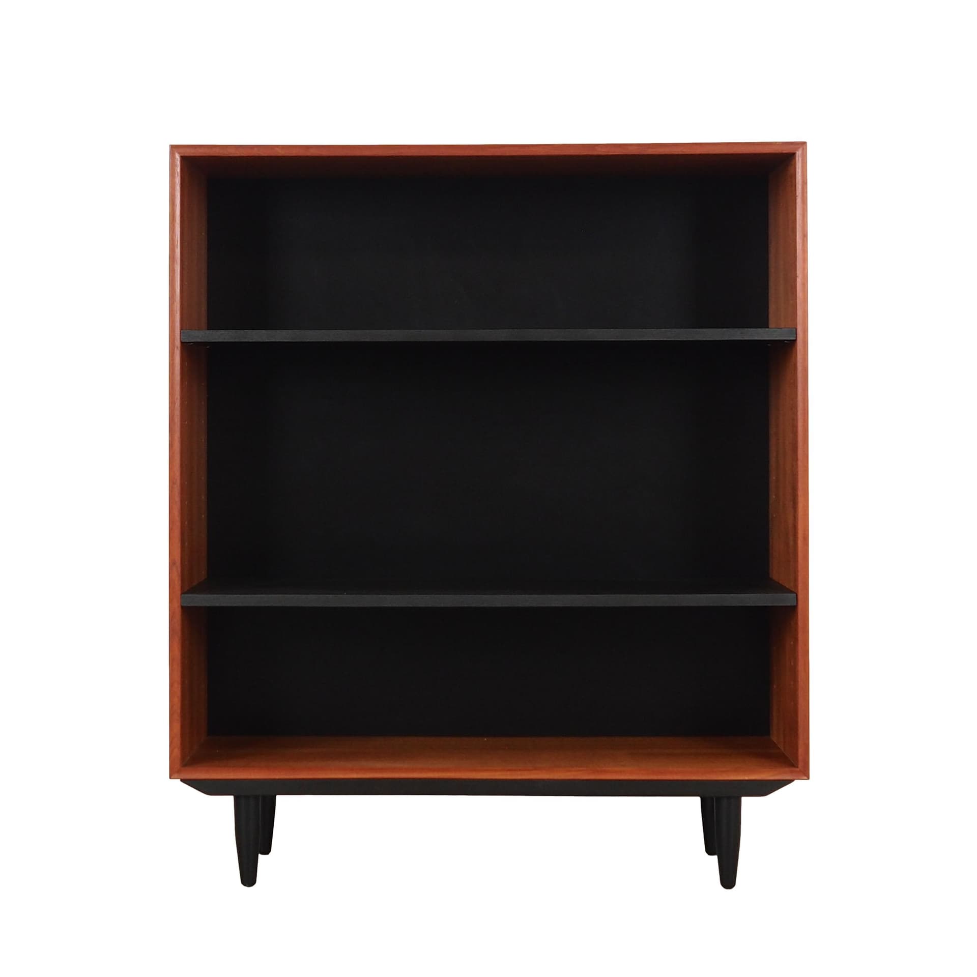 Regał, teak brązowy, Dania, lata 70.