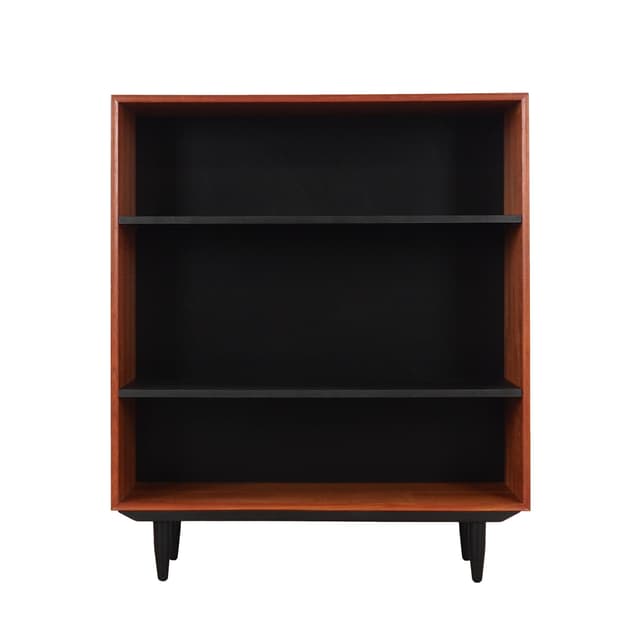 Regał, teak brązowy, Dania, lata 70. - WYMIARY