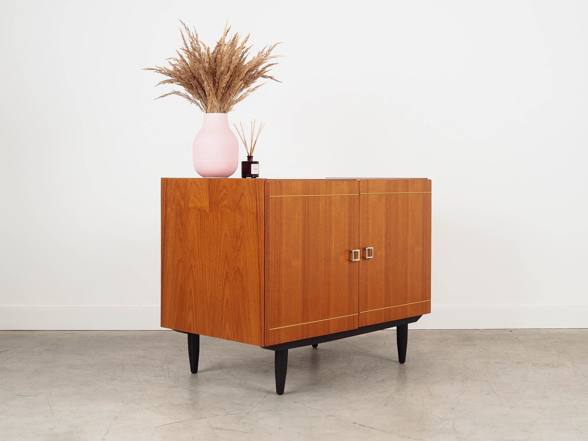 Szafka, teak brązowy, Dania, lata 70. - 222317