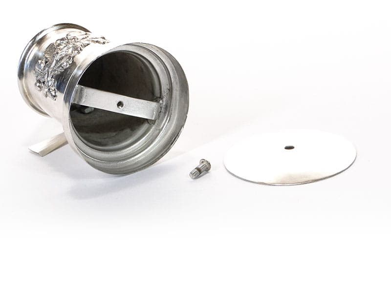 Skarbonka wiatrak, srebro, mosiądz, Polska, lata 20. - 222408