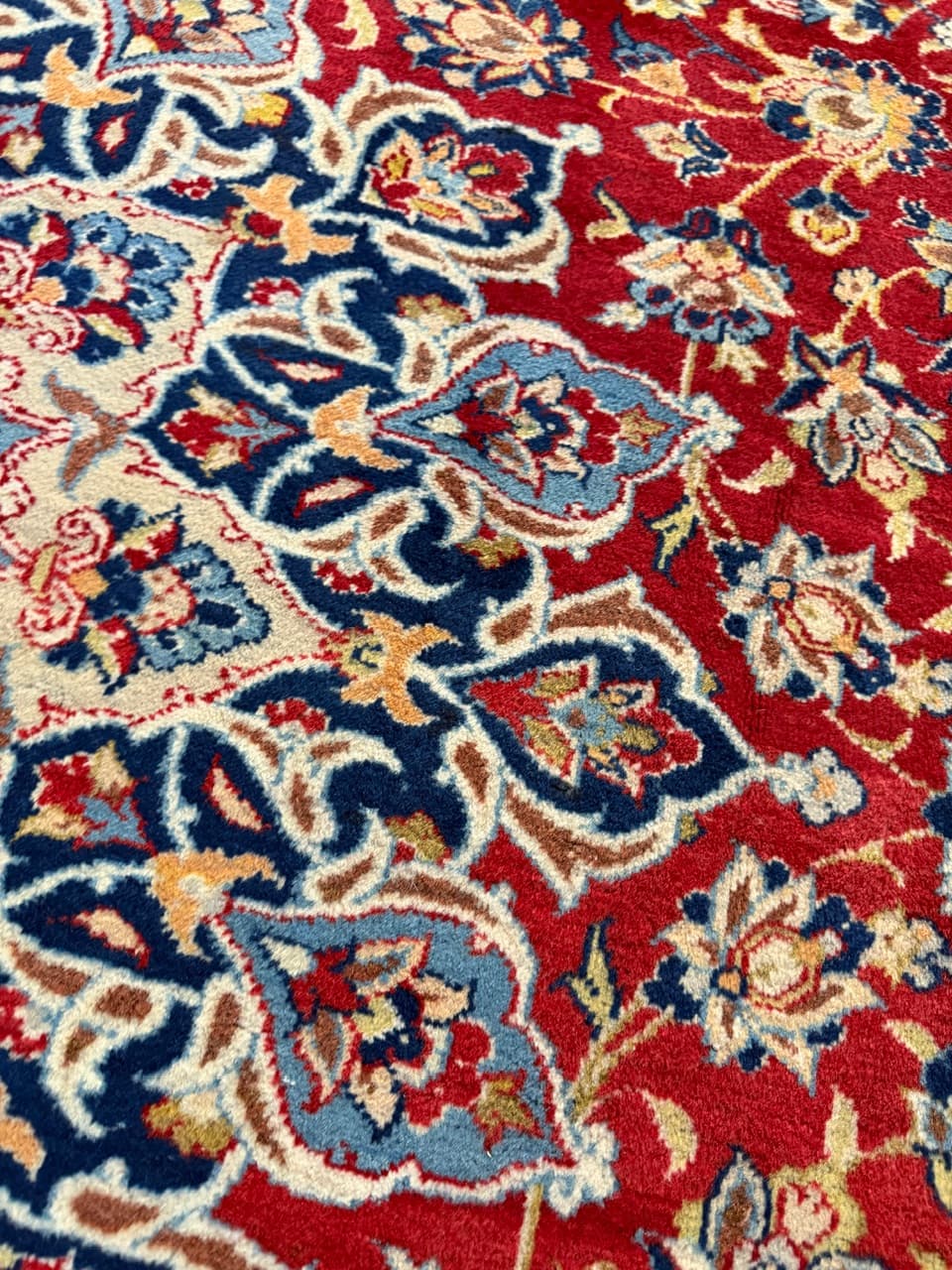 Rug Keshan 400x290 cm, multicolor wool, Iran - 222550