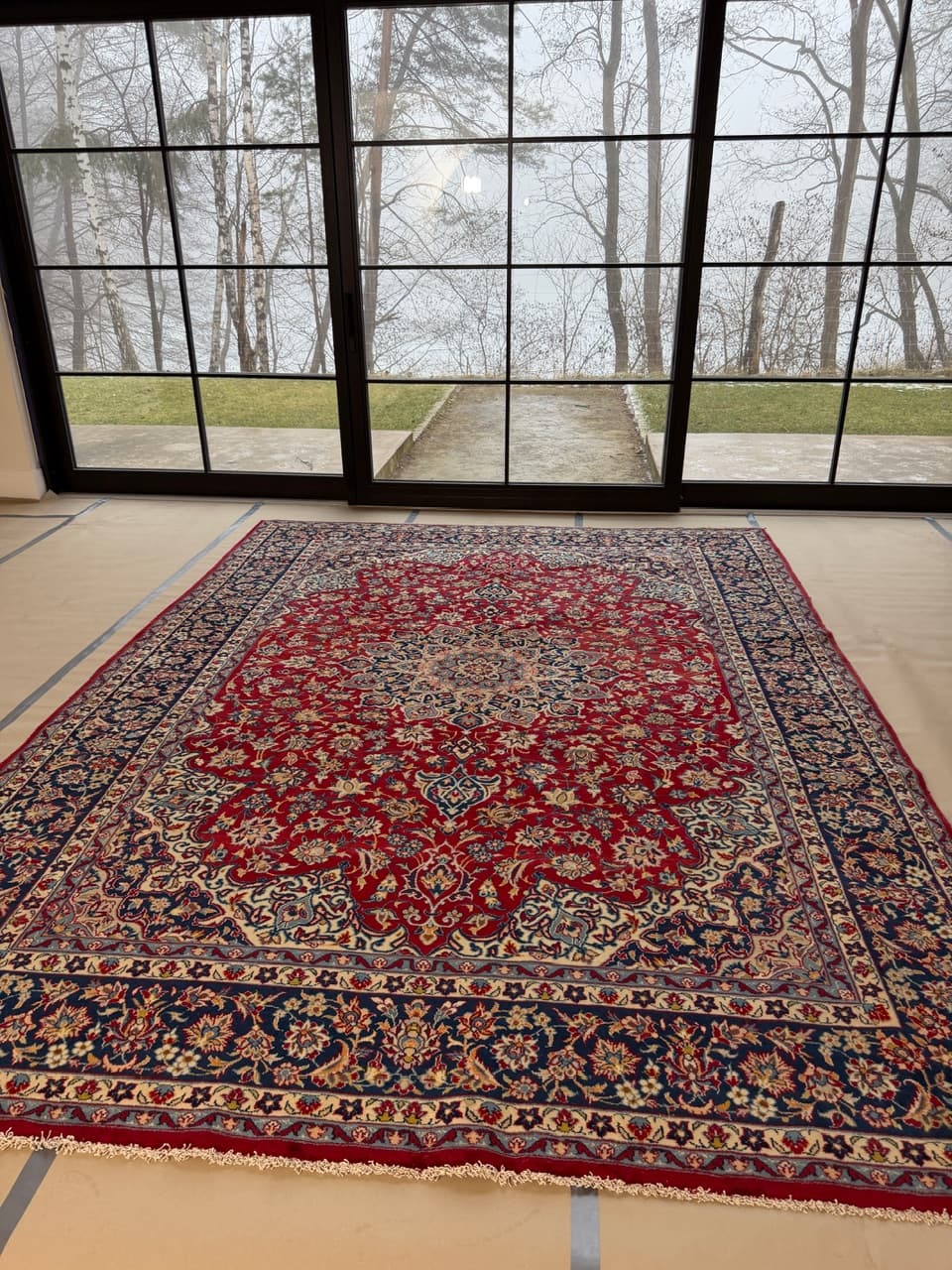 Rug Keshan 400x290 cm, multicolor wool, Iran - 222548