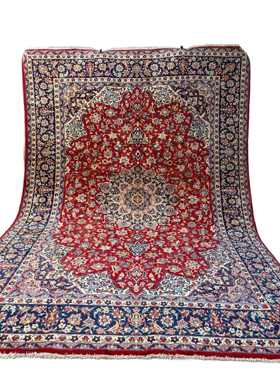 Rug Keshan 400x290 cm, multicolor wool, Iran