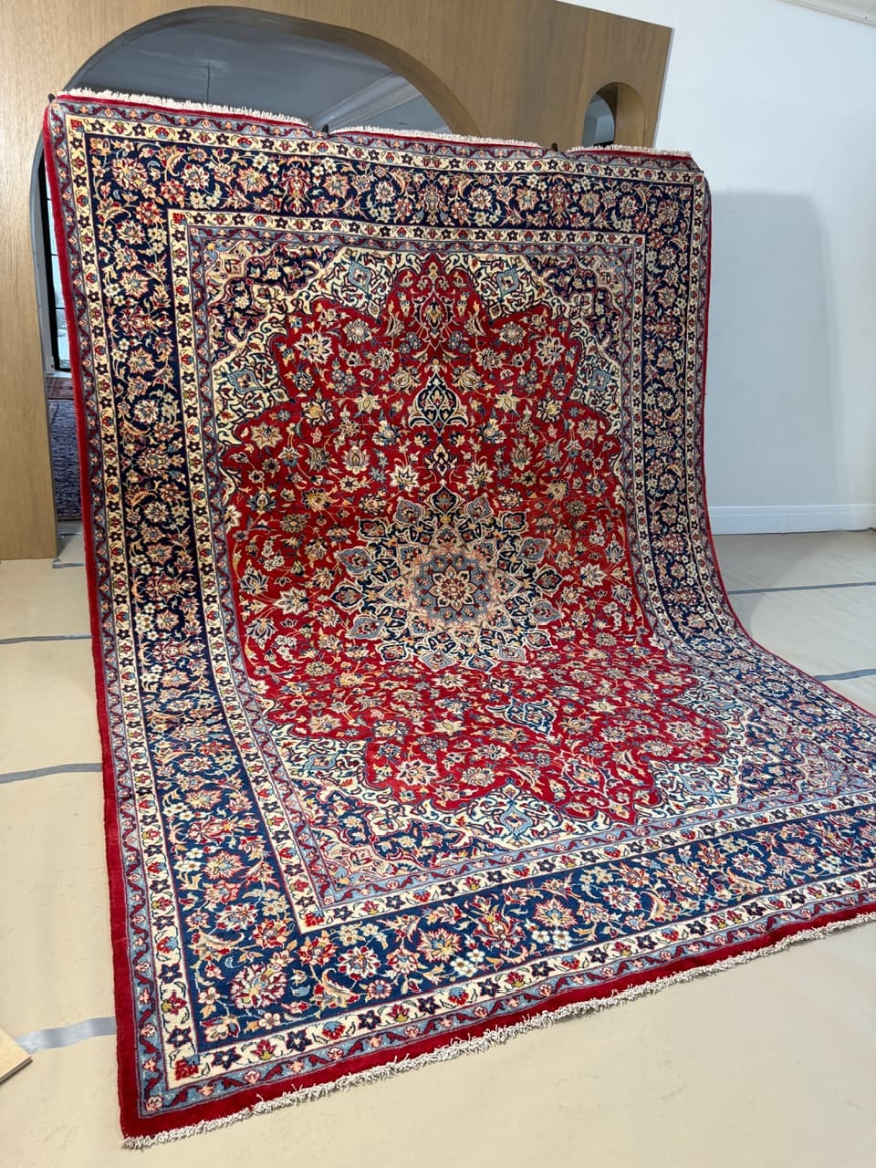 Rug Keshan 400x290 cm, multicolor wool, Iran - 222558