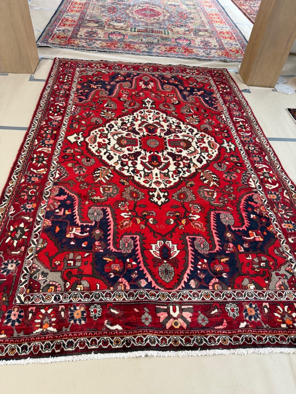 Dywan Bahtiari, 320x210 cm, multikolor, wełna, Iran - 222607