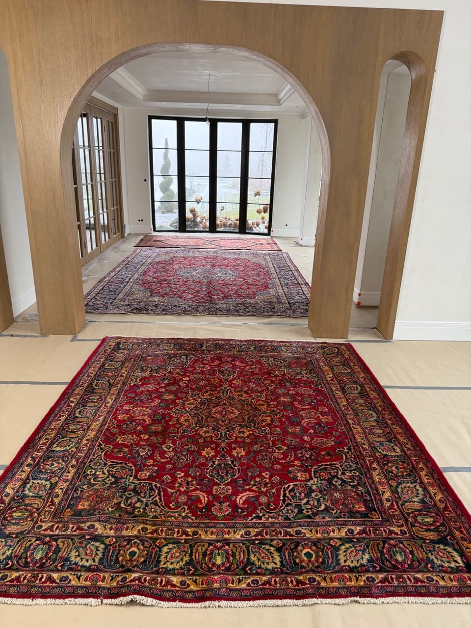 Rug Mesched 280x250 cm, multicolor wool, Iran - 222792