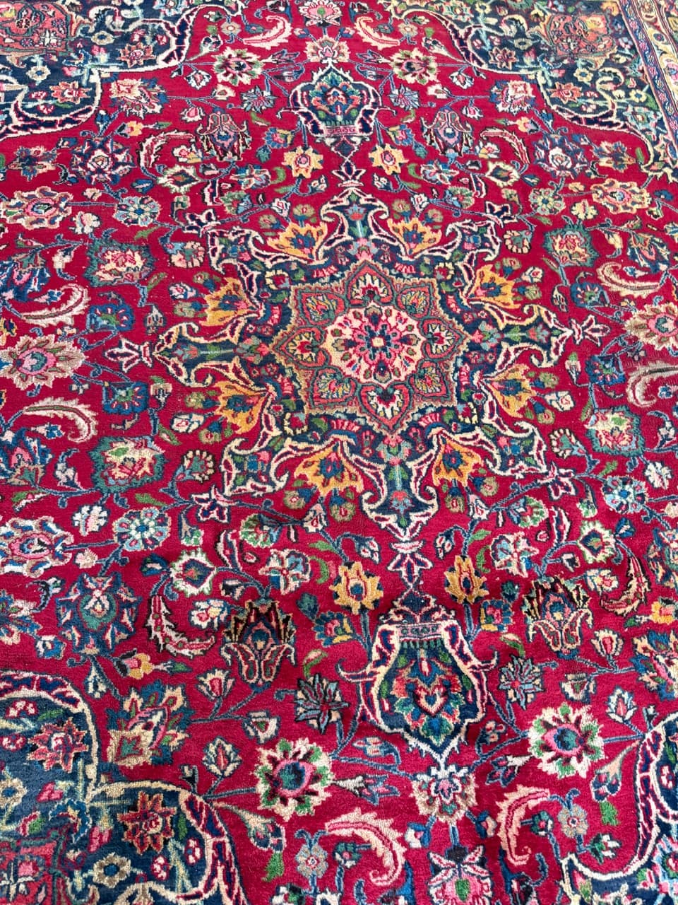 Rug Mesched 280x250 cm, multicolor wool, Iran - 222794