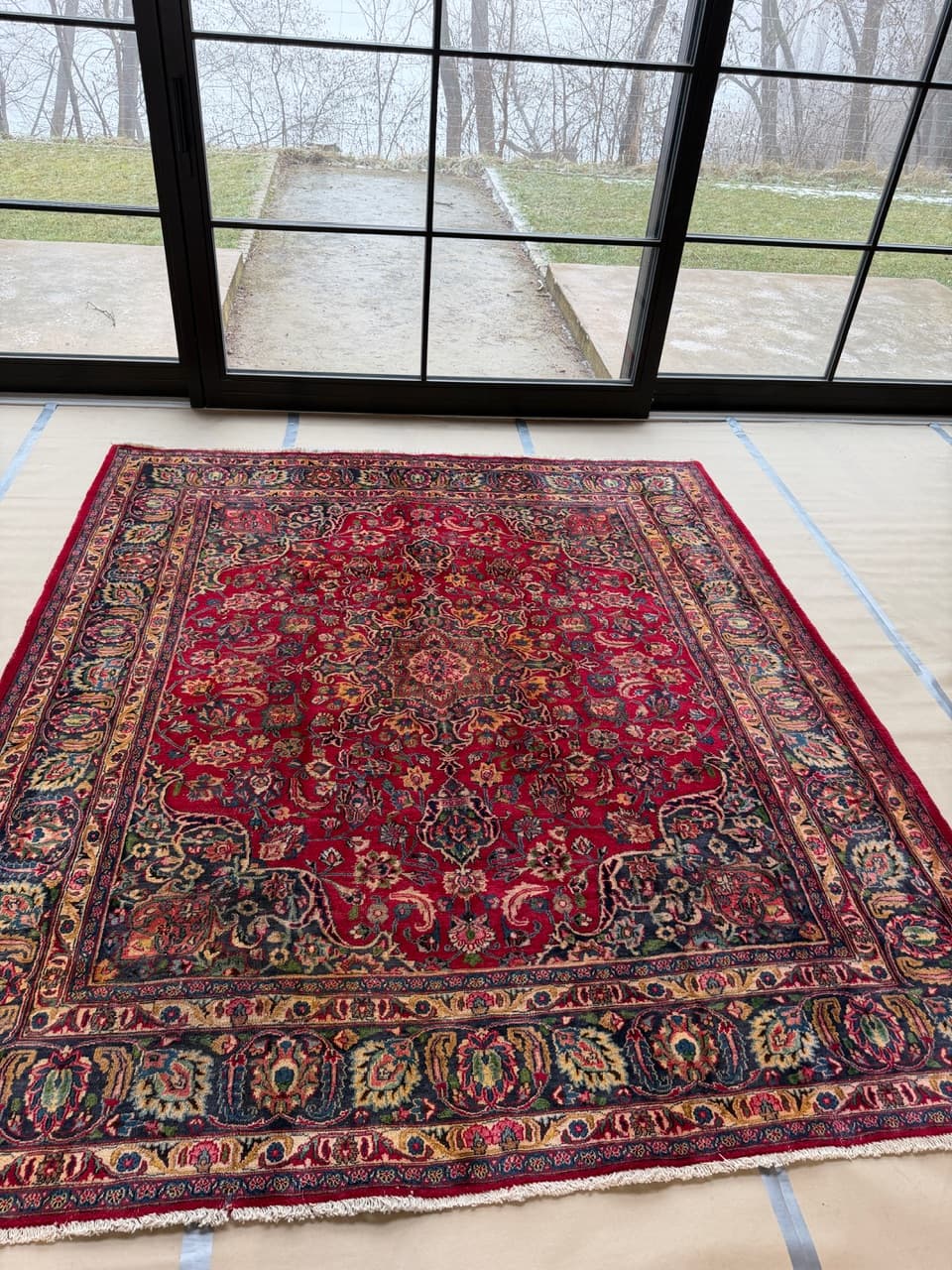 Rug Mesched 280x250 cm, multicolor wool, Iran - 222796