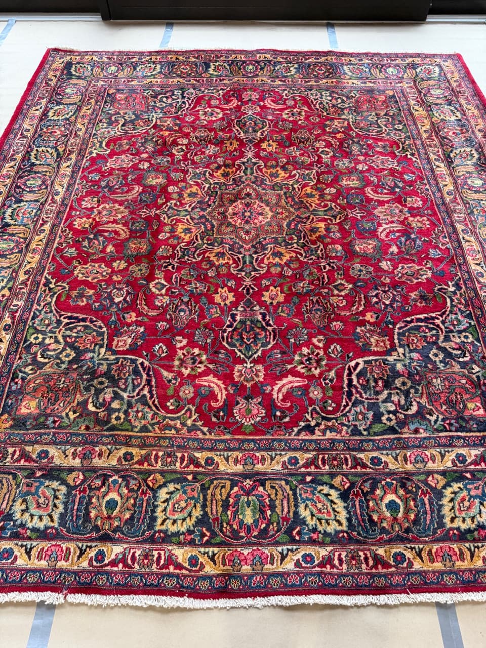 Rug Mesched 280x250 cm, multicolor wool, Iran - 222787