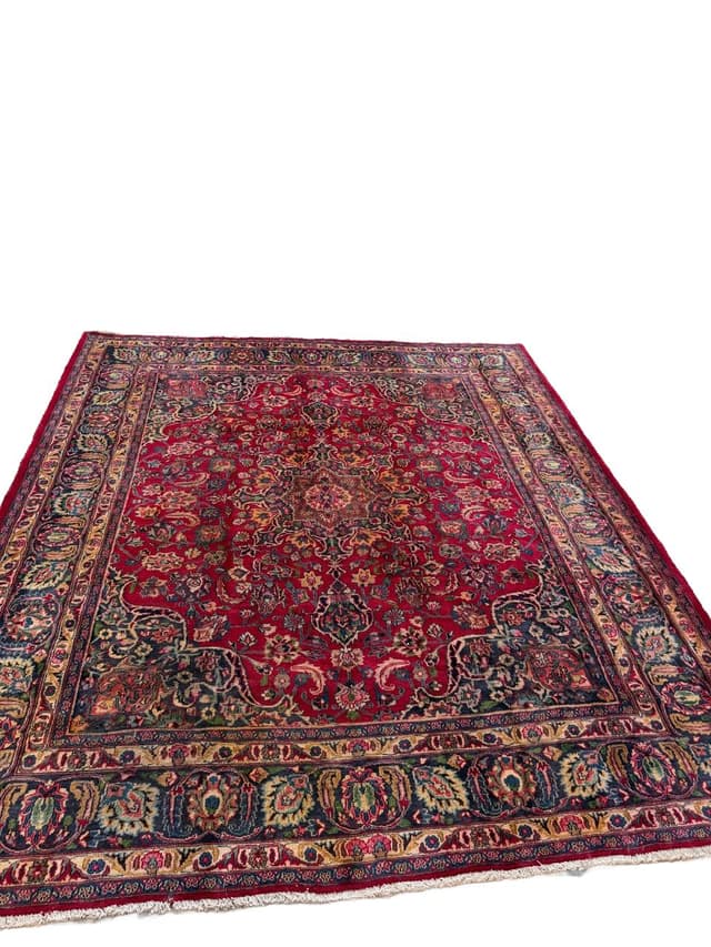 Rug Mesched 280x250 cm, multicolor wool, Iran - DIMENSION