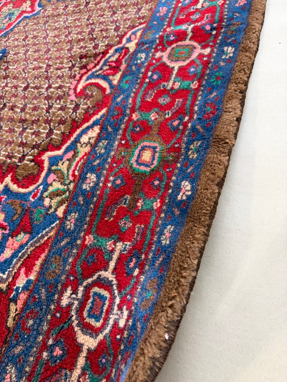 Rug Hamadan 290x150 cm, multicolor wool, Iran - 222804