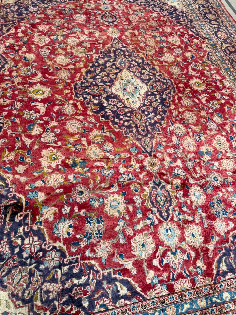 Rug Keshan 385x290 cm, multicolor wool, Iran - 222837
