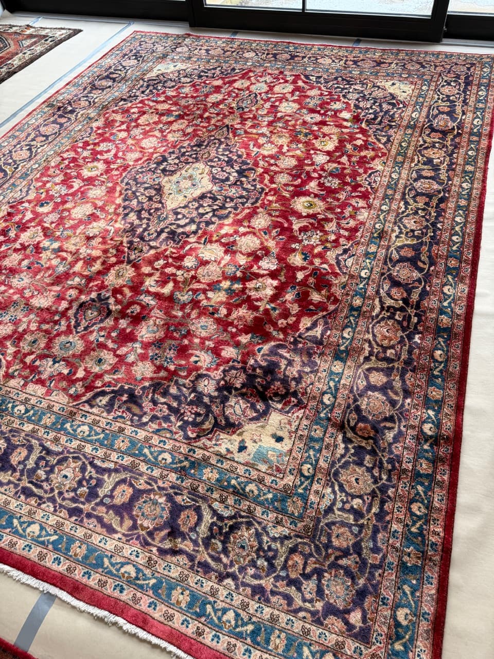 Rug Keshan 385x290 cm, multicolor wool, Iran - 222834