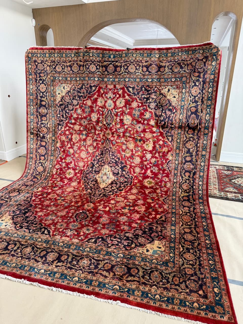 Rug Keshan 385x290 cm, multicolor wool, Iran - 222838