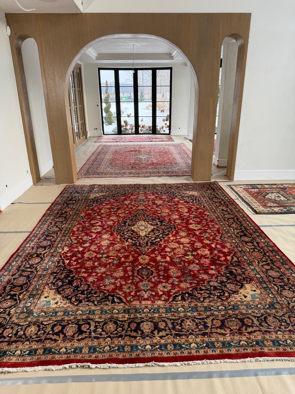 Rug Keshan 385x290 cm, multicolor wool, Iran - 222841