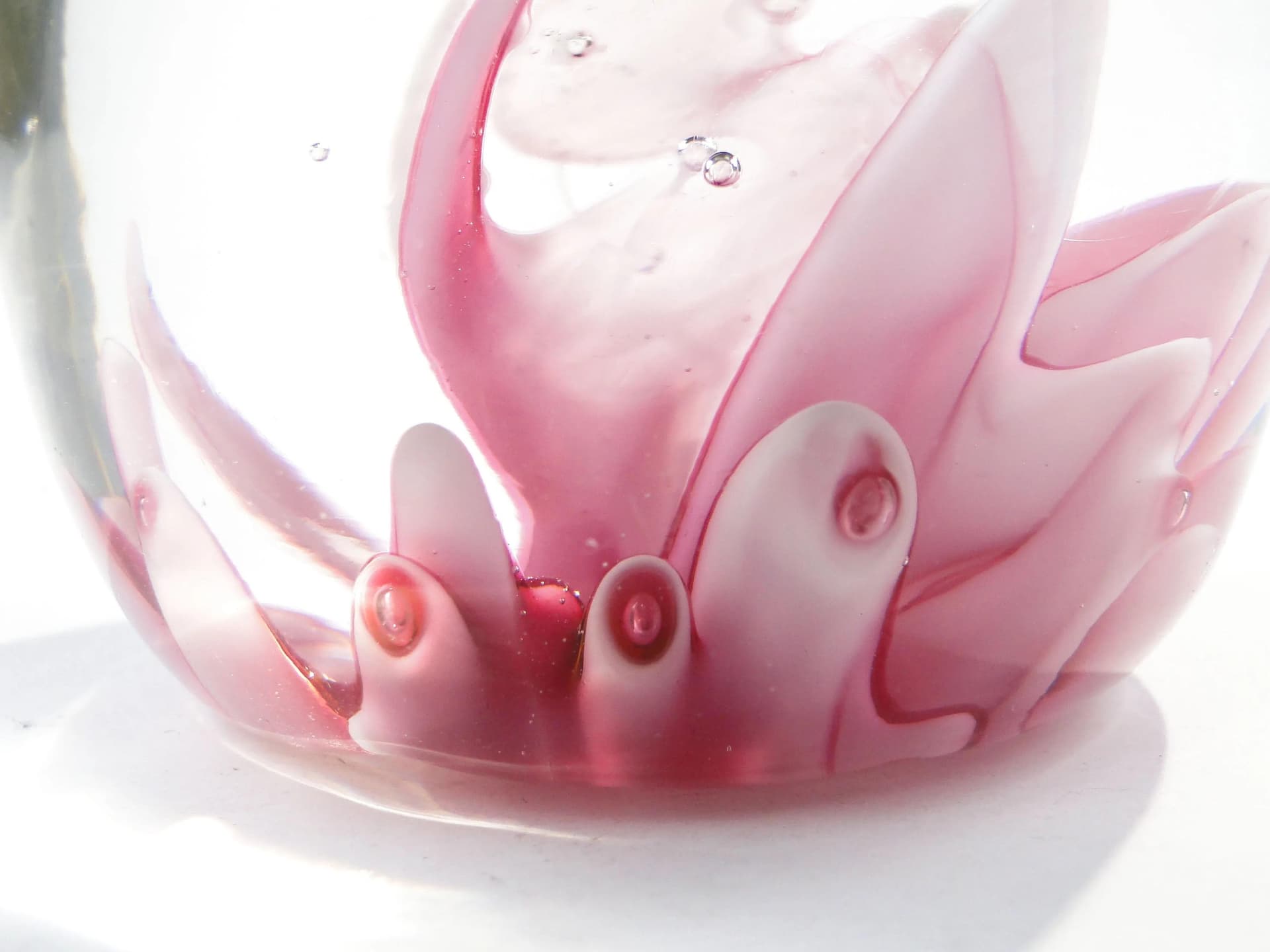 Przycisk do papieru Murano, szkło multikolor, Venitam, Włochy, lata 50. - 16254