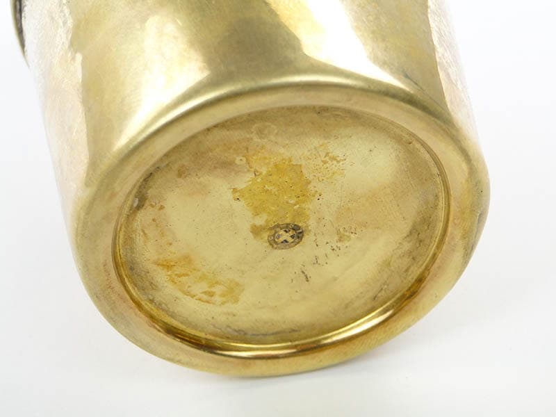 Art Nouveau Grappa Set, golden brass, Austria, early 20th c. - 223146