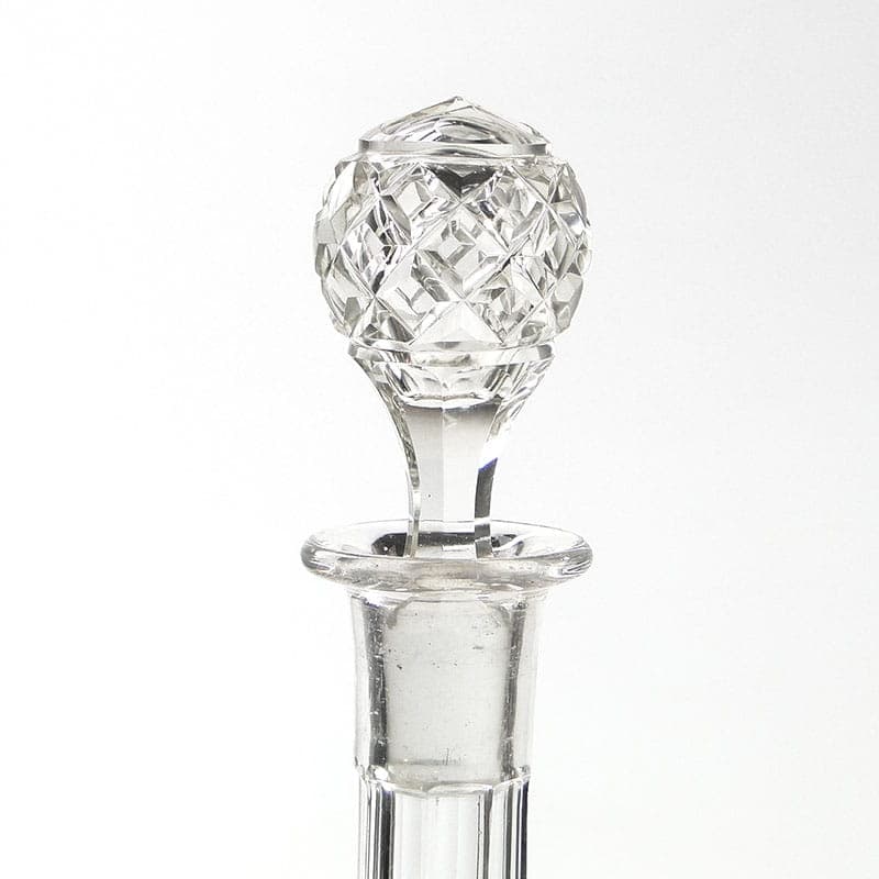 Wine decanter, transparent crystal, Poland, 1970s - 223168