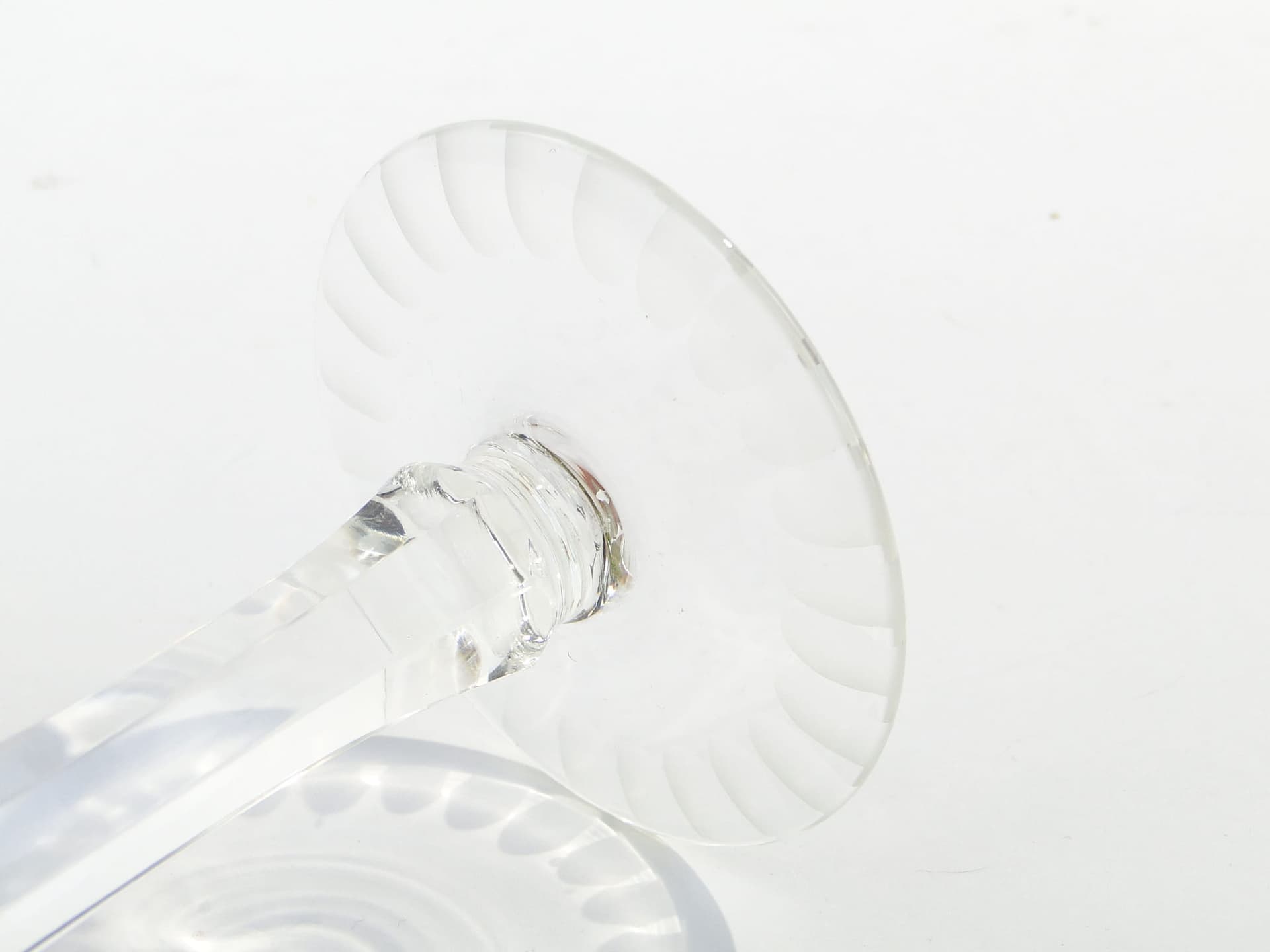 Kielich remer, zielony, kryształ, Austria, lata 30. - 223176