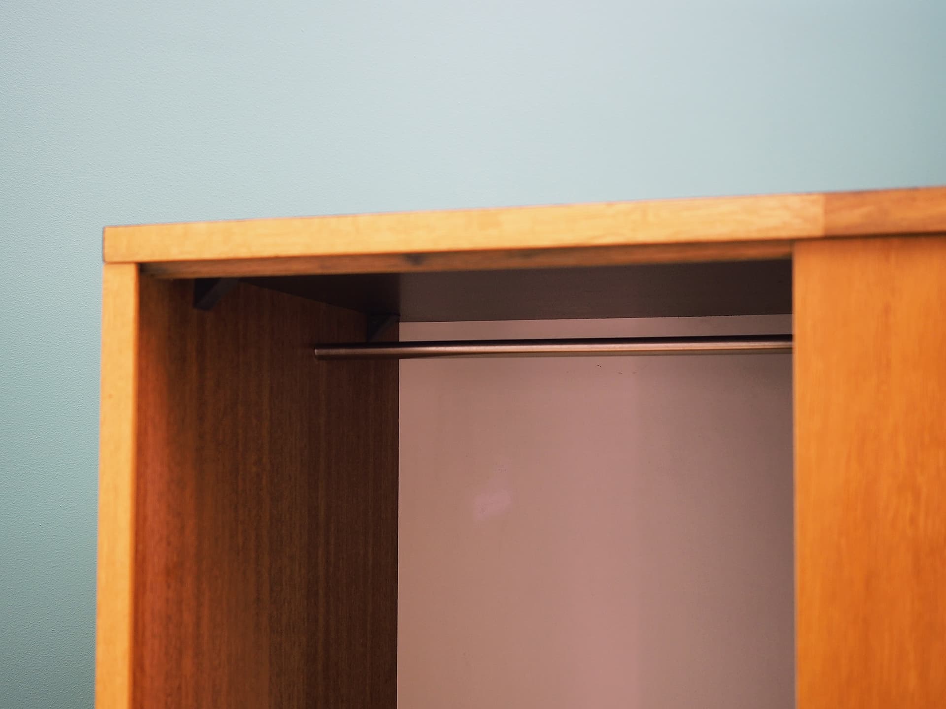 Szafa, jesion jasnobrązowy, Tage Mogensen, Dania, lata 60. - 223193