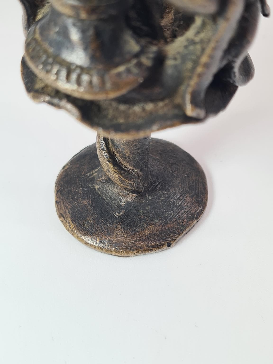 Figurka orientalna, brąz ciemny, brąz, ok. 1900 - 223321