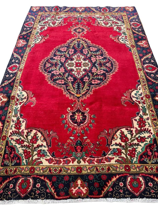 Dywan Keshan 300x200 cm, multikolor, wełna, Iran - WYMIARY