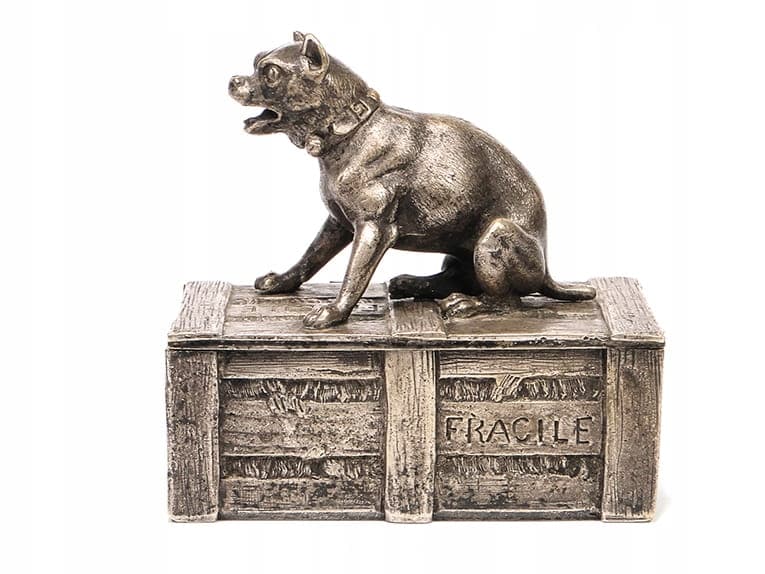 Decorative casket, Realism, silvered bronze silver, France, 19th century - 223423