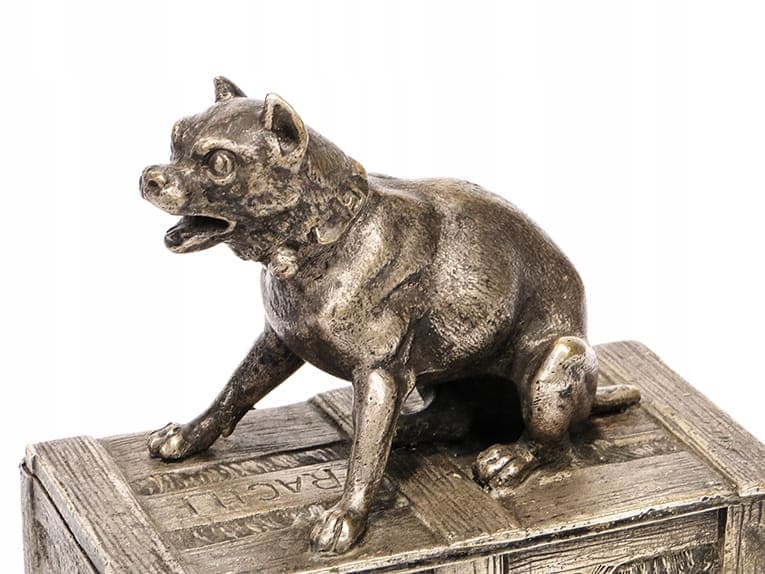 Decorative casket, Realism, silvered bronze silver, France, 19th century - 223418