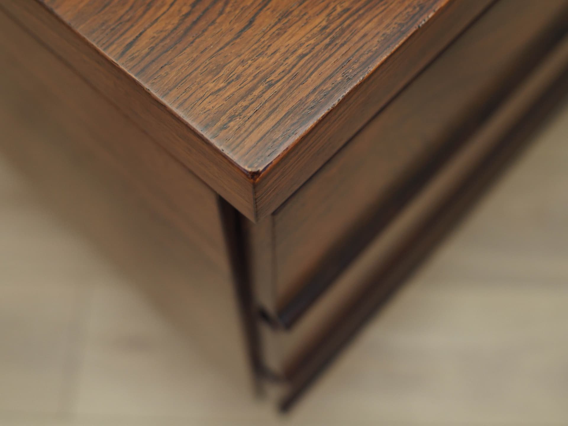 Desk, dark rosewood, Denmark, 1970s. - 223466