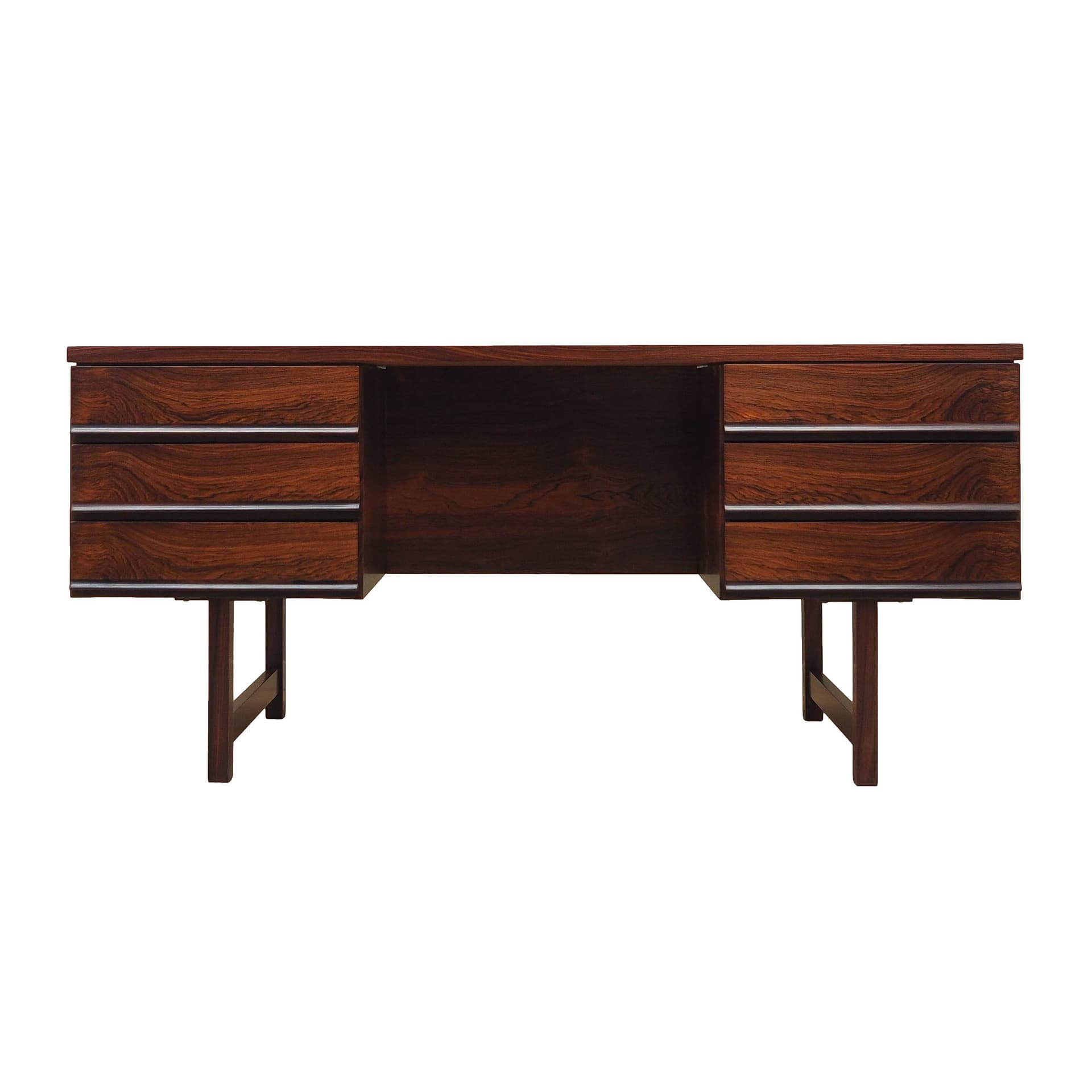 Desk, dark rosewood, Denmark, 1970s.