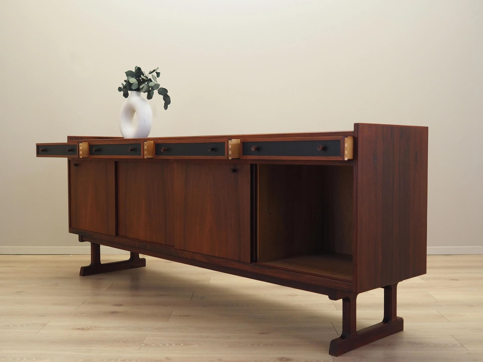 Sideboard, olive rosewood, Hans Bech, Denmark, 1960s - 16301
