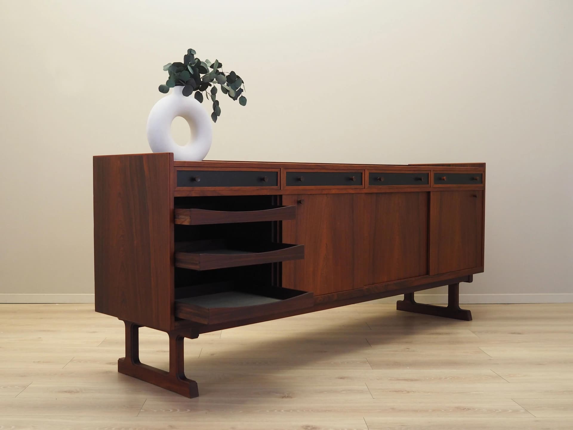 Sideboard, olive rosewood, Hans Bech, Denmark, 1960s - 16303