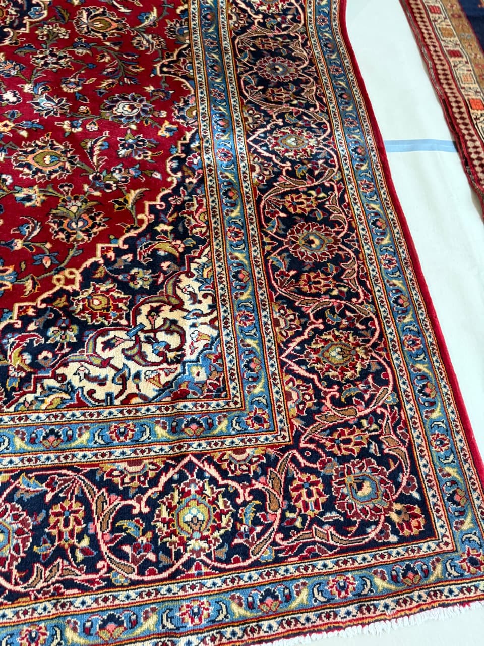 Dywan Keshan 390x290 cm, multikolor, wełna, Iran - 223567