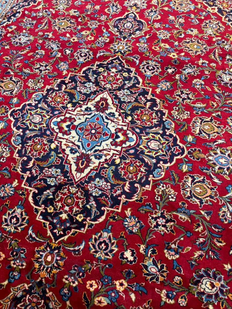 Dywan Keshan 390x290 cm, multikolor, wełna, Iran - 223570