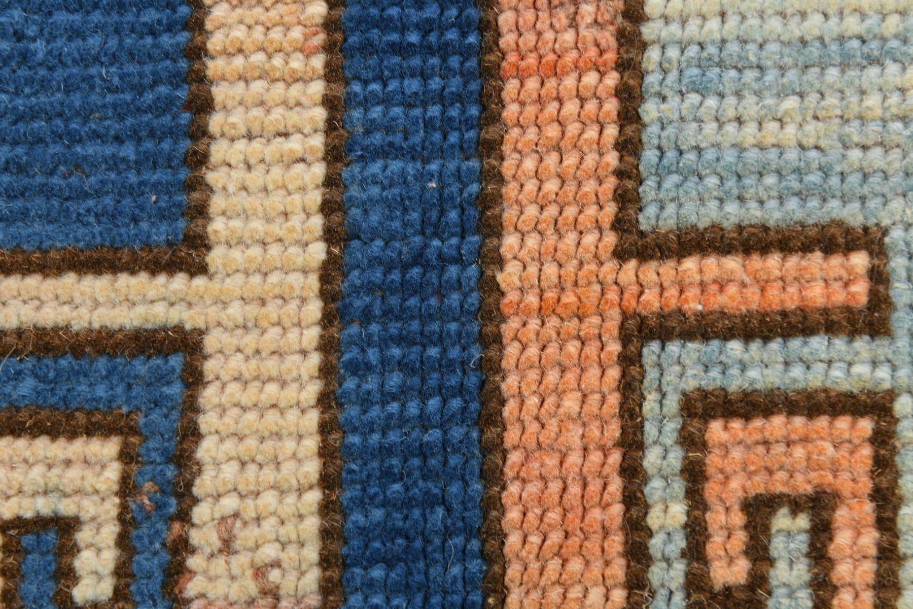 Dywan 328x188 cm, niebieski, wełna, Turcja, lata 60. - 223649