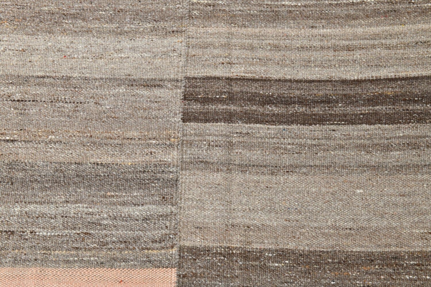 Kilim 188x304 cm, brązowy, wełna, Turcja, lata 70. - 224152
