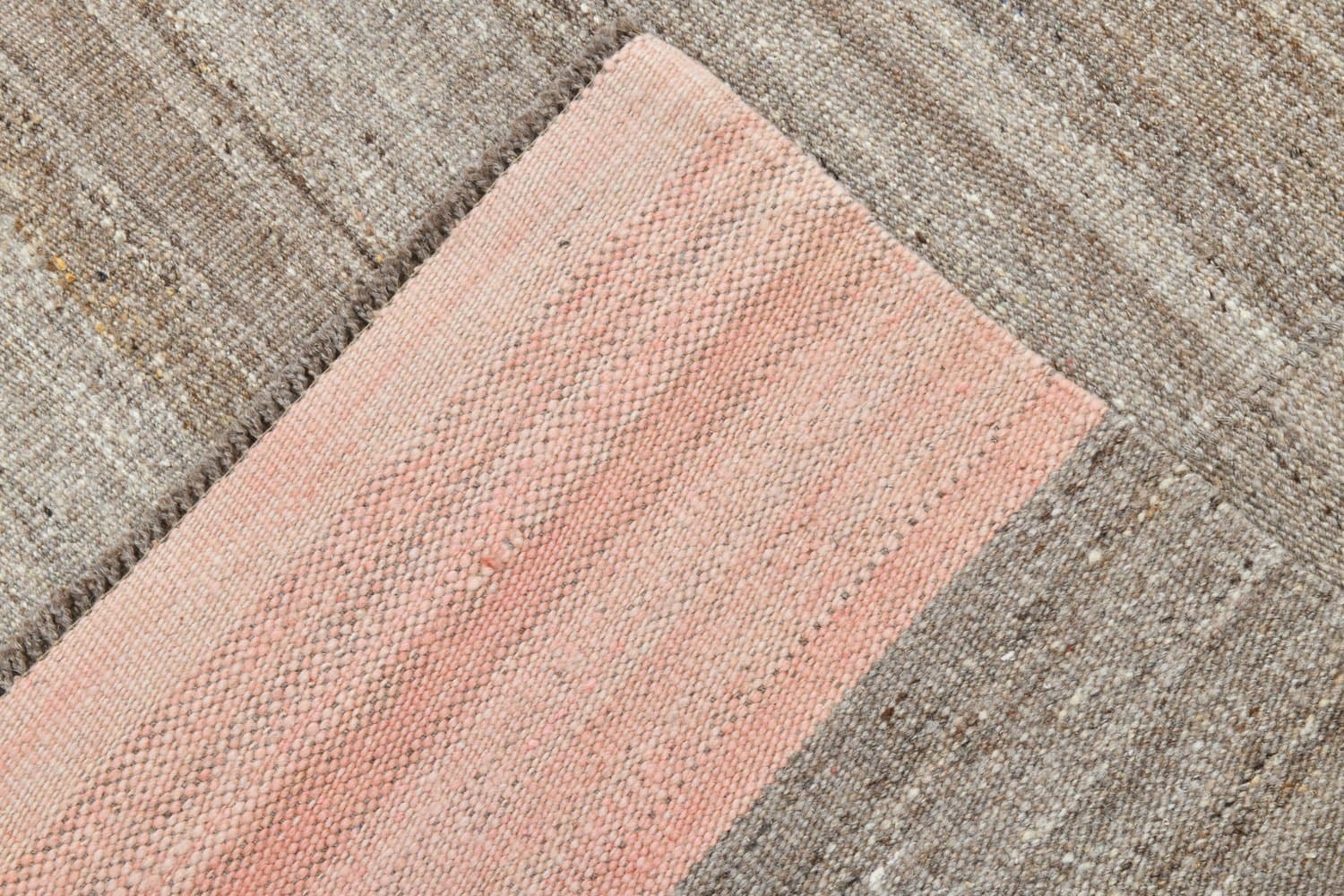 Kilim 188x304 cm, brązowy, wełna, Turcja, lata 70. - 224155